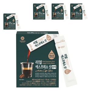맥널티커피 리얼 에스프레소 샷 블랙 액상 스틱 커피