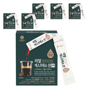 맥널티커피 리얼 에스프레소 샷 블랙 액상 스틱 커피