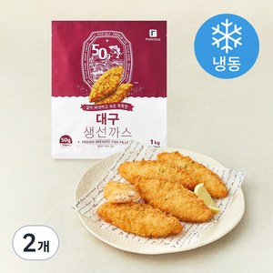 대구생선까스 (냉동), 1kg, 2개