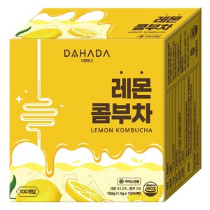 다하다 레몬콤부차