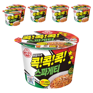 오뚜기콕콕콕 스파게티, 120g, 6개