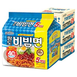 팔도 비빔면, 120개, (5개입 X 8팩)