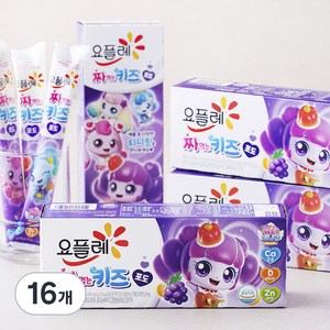 요플레 키즈 포도, 240g, 16개