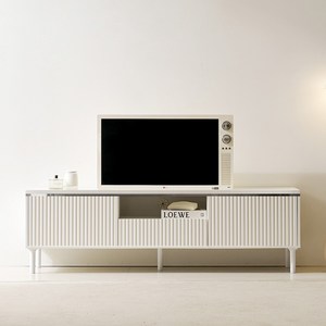 chaewoori 쿠퍼 실버엣지 템바보드 티비다이 거실장 1600 방문설치