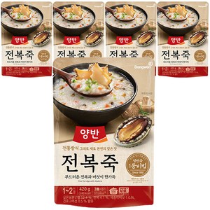 양반 전복죽, 420g, 5개