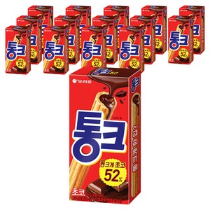 오리온 통크 초코, 45g, 15개