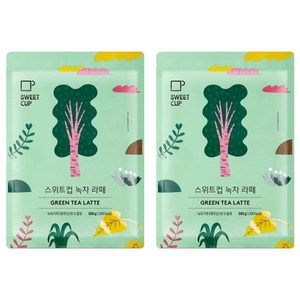 스위트컵 녹차라떼 파우더