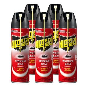 에프킬라 울트라에스에어로솔 바퀴 살충제, 500ml, 5개