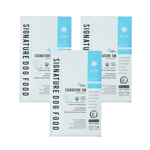 마이펫닥터 강아지 시그니처 유기농 기능성 사료, 눈물개선/눈건강, 1kg, 3개