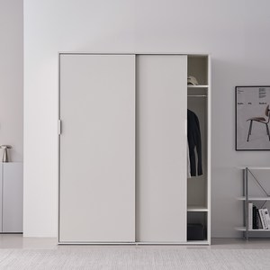 웰퍼니쳐 트로이 슬라이딩 옷장 1600 옷장형 방문설치