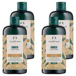 더바디샵 진저 스캘프 케어 샴푸, 400ml, 4개