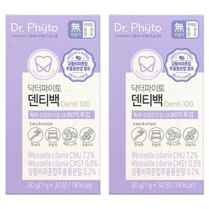 닥터파이토 덴티백, 30정, 2박스