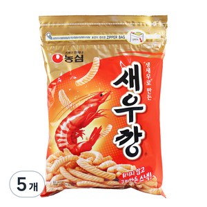 농심 새우깡, 400g, 5개