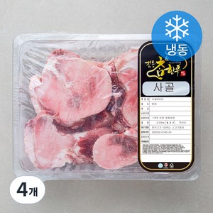 전통참한우 사골 (냉동), 4개, 2kg