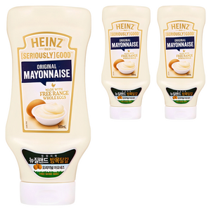 하인즈 굿 오리지널 마요네즈, 500ml, 3개