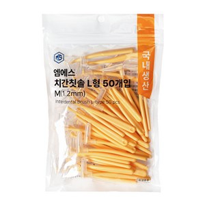 엠에스덴탈 L형 치간칫솔 M