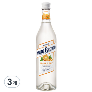 마리브리자드 트리플섹 시럽, 700ml, 3개