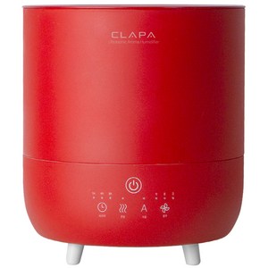 클래파 자동습도조절 가습기 레드
