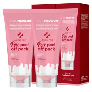 폴메디슨 딥레드 포어 필오프 팩 155ml, 1개입, 2개