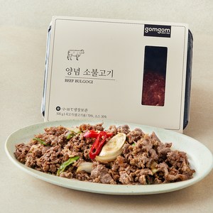 곰곰 양념 소불고기 (냉장), 500g, 1개