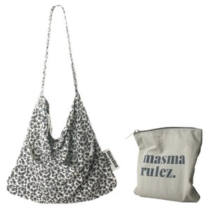 마스마룰즈 남녀공용 래빗에코백 + 파우치 세트