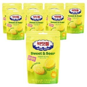 박카스 젤리 신맛, 50g, 8개