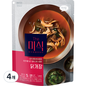 더미식 닭개장, 350g, 4개