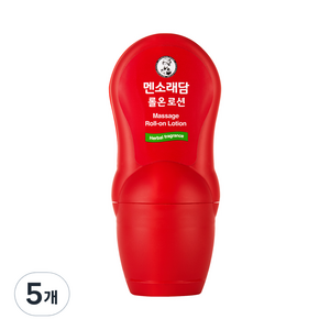 멘소래담 마사지 롤 온 버닝 로션 50ml, 1개입, 5개