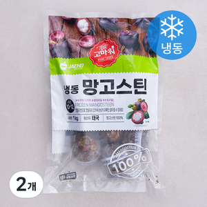 고마워 재호 망고스틴 10~12과, 1kg, 2개