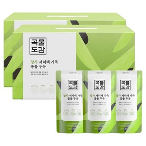 곡물도감 국산 말차 서리태 가득 콩물두유, 180ml, 30개