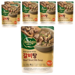 비비고 갈비탕, 400g, 6개