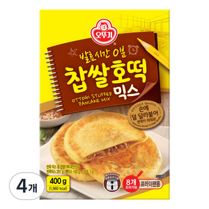 오뚜기 찹쌀호떡 믹스, 400g, 4개