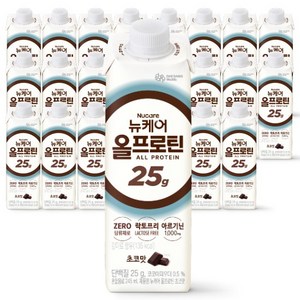 뉴케어 올프로틴 초코맛, 245ml, 24개