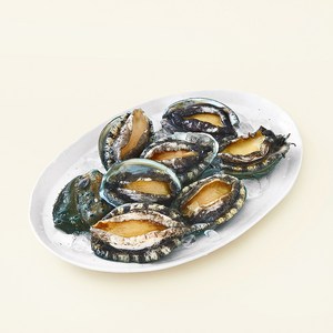 어부심 국내산 활전복 왕특대 (냉장), 1kg 내외(8미), 1개