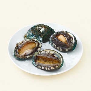 어부심 국내산 활전복 왕특대 (냉장), 500g 내외(4미..., 1개
