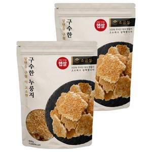 소금성 양면구워 구수한 누룽지, 450g, 2개
