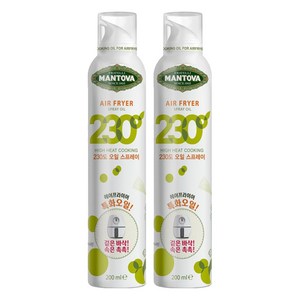 만토바 230도 오일 스프레이, 200ml, 2개
