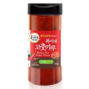 복이네먹거리 국산 안매운 순한맛 어린이 반찬용 고춧가루, 115g, 1개