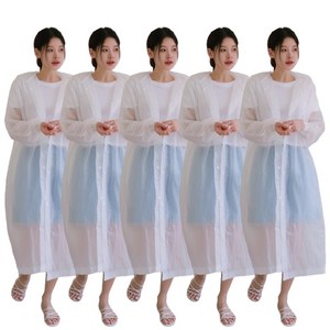 뷰티5도씨 남녀공용 EVA 초경량 고급 우비 레인코트 5p