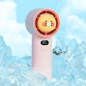 더블유아이 카카오프렌즈 Z터보 핸디 선풍기