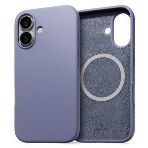 신지모루 맥세이프 호환 소프트그립 실리콘 컬러 휴대폰 케이스