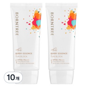 본트리 베리 에센스 선블럭 SPF50+ PA++++, 50ml, 10개