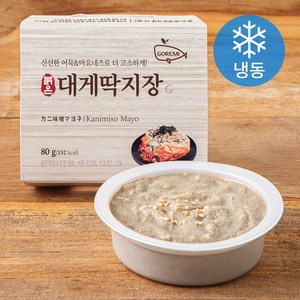 고래미 붉은 대게딱지장G (냉동), 80g, 1개