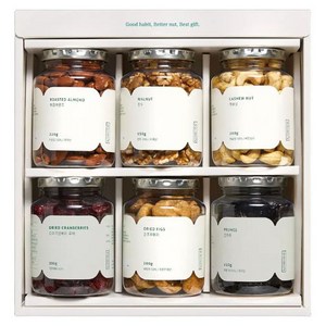 착한습관 견과 앤 건과 6종 선물세트 1.22kg, 1세트