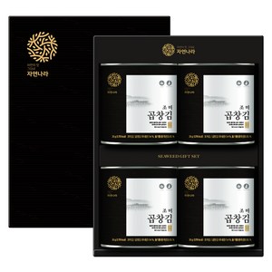 자연나라김 곱창캔김 4p x 120g 세트, 1세트