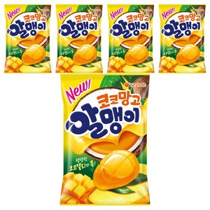 오리온 코코망고 알맹이 젤리, 67g, 5개