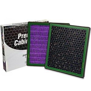 돌비웨이 프리미엄 초미세먼지 자동차 에어컨필터, 51호, 2개