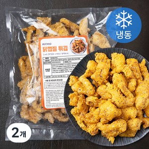 메모 닭껍질 튀김 (냉동), 1kg, 2개