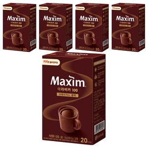 맥심 아라비카100 아메리카노 블랙