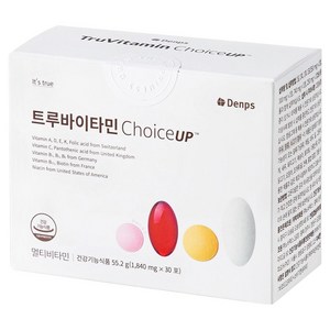 덴프스 트루바이타민 초이스 업 30p, 55.2g, 1개